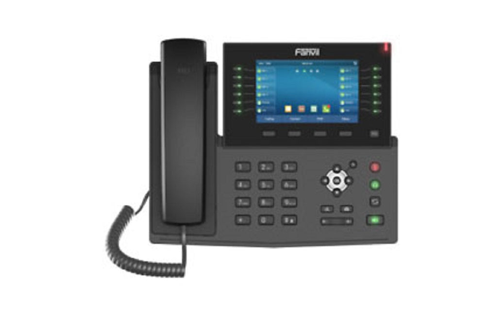 Fanvil X7c 5 inch HD audio on Speakerphone and Handset