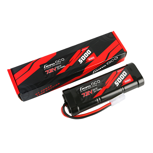 Gens Ace 5000mAh 6S1P 7.2V Ni-MH Battery With Tamiya Plug