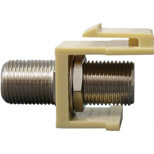 Vertical Cable 037-318IV F Keystone Insert Ivory