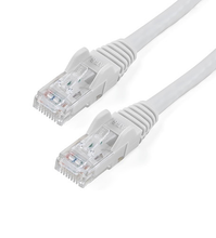 50' CAT6 6 Gigabit 650MHz 100W PoE UTP Snagless W/Strain Relief Ethernet Cable