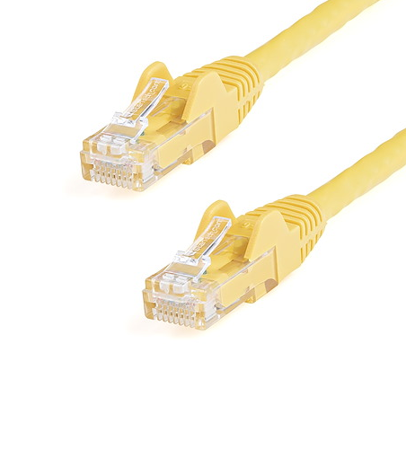 CAT6 6 Gigabit 650MHz 100W PoE UTP Snagless W/Strain Relief Ethernet Cable