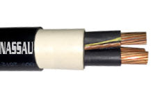 Prysmian Cable 250 MCM Copper 600 Volt 3C AIR BAG Low Voltage Commercial and Industrial Cables Q0C570A