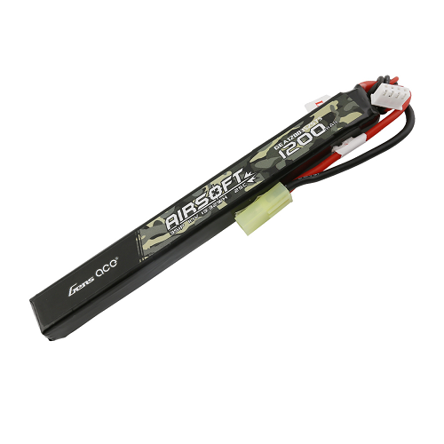 Gens Ace 1200mAh 3S1P 11.1V 25C Slim Battery With Tamiya Plug