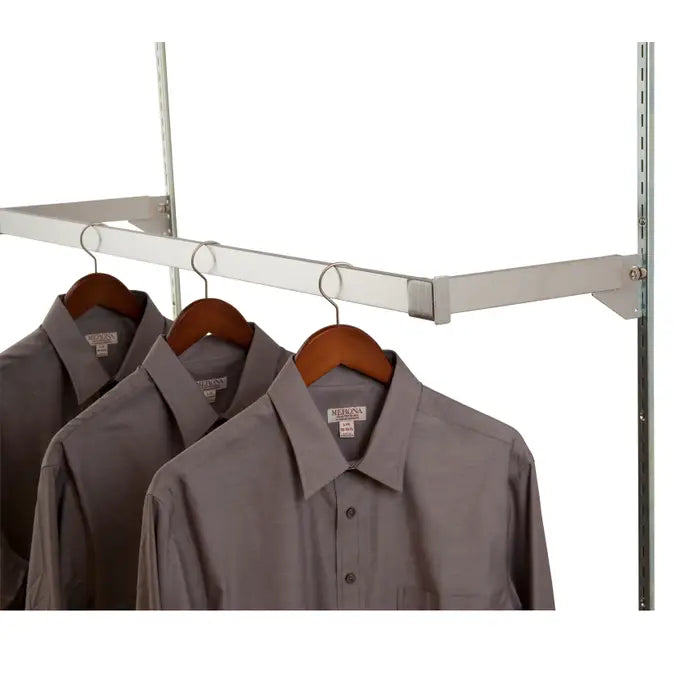 12" Long Rectangular Tubing Hangrail Bracket Econoco CR12-SC (Pack of 25)