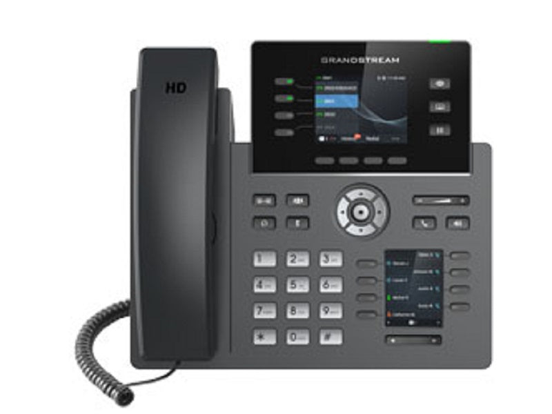 Grandstream GRP2614 Dual LCD Screens 4 Line Carrier Grade IP Phone