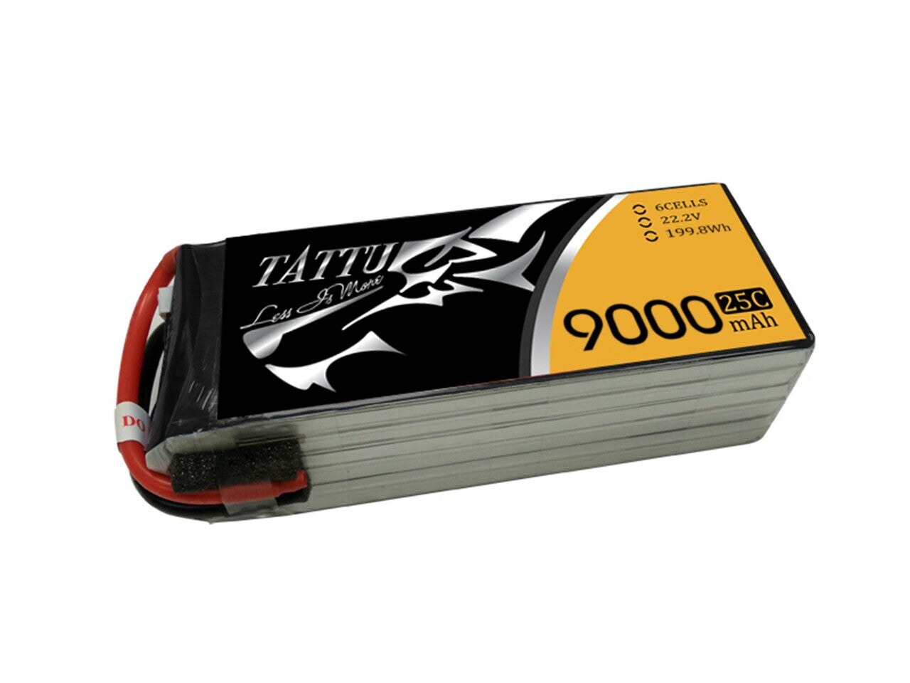 Tattu 9000mAh 6S1P 22.2V 25C Lipo Battery Pack With NA Plug