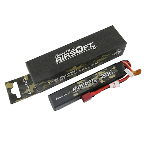 Gens Ace 1000mAh 3S1P 11.1V 25C Battery With Deans Plug