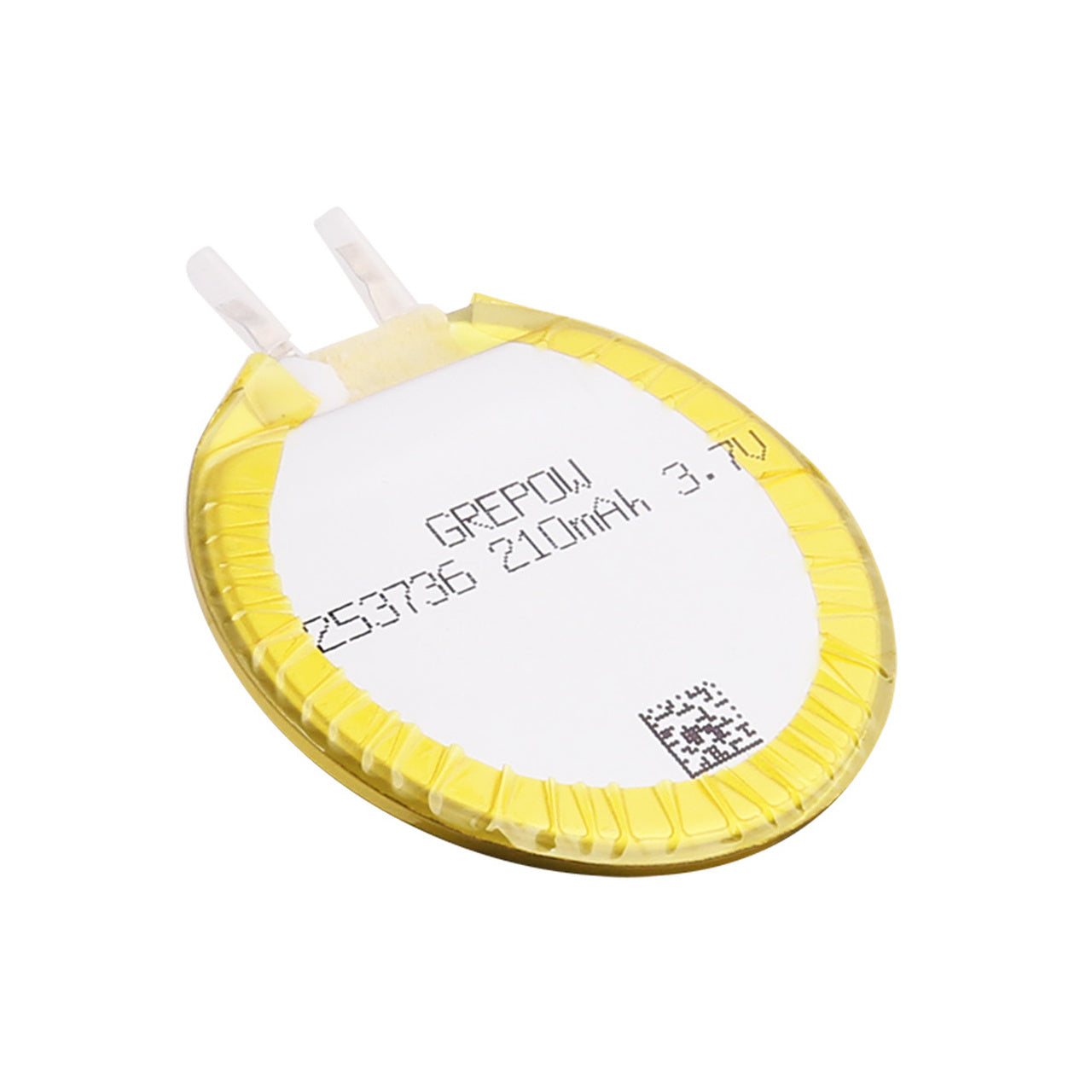 Grepow 210mAh 1S1P 3.7V LiPo Round Shaped Battery 2537036