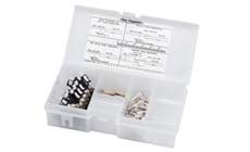 Corning 95-000-99-Z Unicam High-Performance Connector LC 62.5 µm Multimode Boot Beige Pack of 25