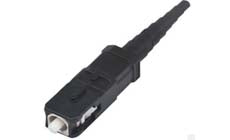 Corning 95-050-40 Unicam Standard-Performance Connector SC 50 µm Multimode(OM2) Boot Black