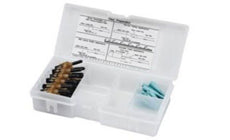 Corning 95-050-51-X-Z Unicam High-Performance Connector ST Compatible Boot Aqua Pack of 25