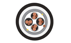 Prysmian and Draka Cable 16 AWG 12 Triads Low Voltage AIRGUARD 600 Volt (IS/OS) Instrumentation Cable 394060