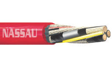 Amercable Tiger Brand 2/0 AWG Type SHD-GC 3/C TPU Jacket 8000 volts Cable 36-518-020