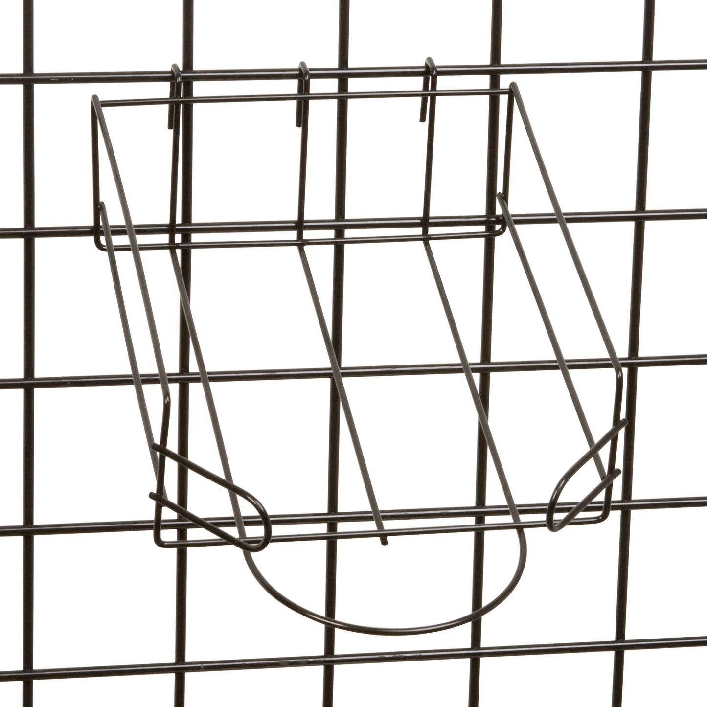 1/8" Wire Cap Displayer Black Econoco BLK/CAP