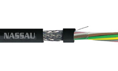 Helukabel 14 AWG 27 Cores Black Sheath Colour Command Cable UL LiYCY Style 2516/600V 105°C EMC-Preferred Type Tinned Copper Cable 65123