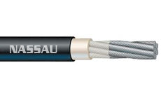 Prysmian and Draka Cable 8 AWG 168/30 Stranding Bostrail Fire Safe LSZH Single Conductor XLPO jacket 600 Volt Cable F60008