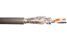 Belden 8334 Cable 24 AWG 4 Pairs Overall Foil/Braid Shield Low Capacitance Computer Cables for EIA RS-232 Applications PVC Jacket Cable