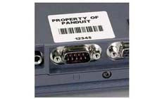 Panduit C150X075YJC P1 Cassette Comp Label Adhesive Polyester White 250 Labels
