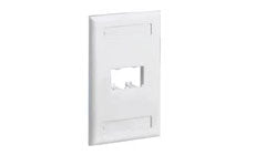 Panduit CFPL2WHY Faceplate 2 Port Single Gang Classic Bulk Pack White