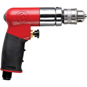 Chicago Pneumatic CP300RC 1/4" Pistol Air Drill 0.27 HP 2700 RPM Reversible