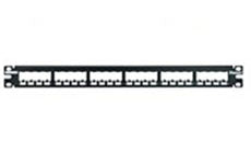Panduit CP24BLY 24-Port All Metal Modular Patch Panel 1 RU