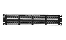 Panduit CPP24FMWBLY 24-Port Flush Mount Patch Panel Supplied With Rear Mounted Faceplates