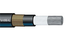 Prysmian and Draka Cable 3 AWG Bostrig Type P Single Conductor Armored and Sheathed 2000V Power Cable T36758