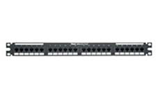 Panduit DP24688TGY Category 6 Punchdown Patch Panel Flat 24 Port 1RU