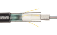 Prysmian and Draka Cable Dry FusionLink Armored Ribbon central tube Cable