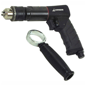 EMAX EATDR05S1P 1/2" Pistol Air Drill 0.45 HP 700 RPM Reversible