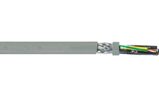 Helukabel 16 AWG 4 Cores With GN-YE Conductor F-C-PUR&ouml;-JZ Tear And Coolant Resistant Cu-Screened Without Inner Sheath Cable 21282