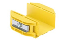 Panduit FBC2X2YL Coupler 2 in.x2 in. (50mm x 50mm) FiberRunner Yellow