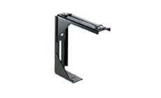 Panduit FR6ACAB FiberRunner Bracket 4 in. x 4 in. And 6 in. x 4 in. Black
