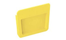 Panduit FREC4X4YL Fitting End Cap 4 in. x 4 in. (100mm x 100mm) FiberRunner Yellow