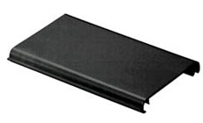 Panduit FRHC4BL6 Channel Cover Hinged Snap-On 4 in. x 4 in. (100mm x 100mm) FiberRunner Black