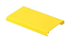 Panduit FRHC4YL6 Channel Cover Hinged Snap-On 4 in. x 4 in. (100mm x 100mm) FiberRunner Yellow