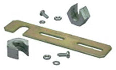 Panduit FTRBE58 Bracket Existing 5/8 in. Threaded Rod 2 in.x2 in. And 4 in.x4 in. Fiber-Duct