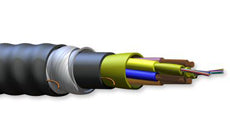 Corning 024UDF-41G01MA1 24 Fiber 4 Cu Cond. 14 AWG ClearCurve ZBL SM ActiFi Freedm DAS Interlocking Armored for Indoor/Outdoor Riser Cable