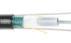 Prysmian and Draka Cable FusionLink Armored Ribbon central tube (gel) Cable