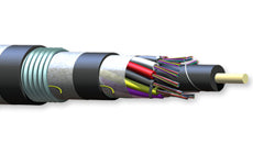 Corning 144EU6-T4101D20 144 Fiber Singlemode Altos Loose Tube Gel-Free Triple Jacket Double Armored Cable