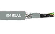 Helukabel 20 AWG 5 Cores JZ-600-Y-CY UL/CSA EMC Preferred Type, Number Coded, 1000V Cu-Screened Grey Flexible Cable 12413