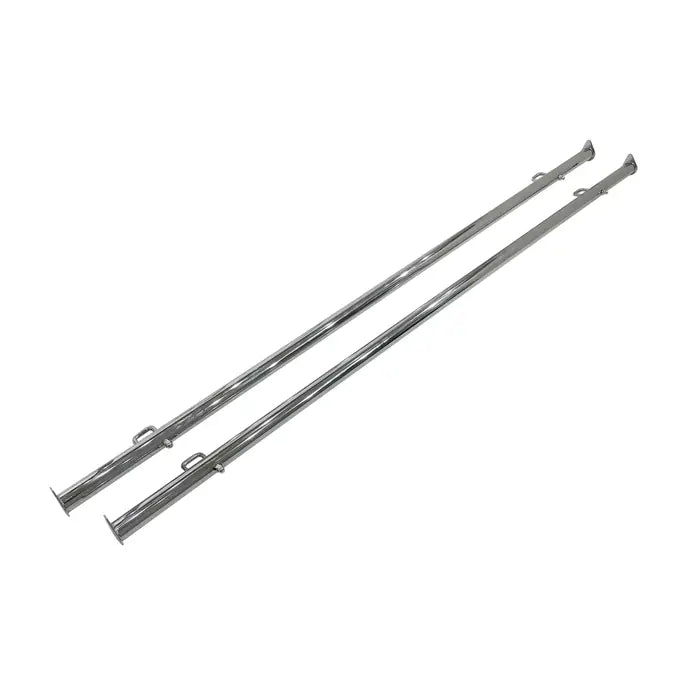 Clamp-On Hangrail for Double Bar Racks K40 and K41. Priced per rail Econoco KH2 (Pack of 2)