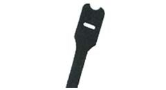 Panduit HLT2I-X0 Hook And Loop Tie Loop Style 8.0 inch Black Pack of 10