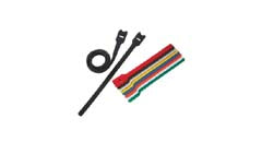 Panduit HLT3I-X0 Hook And Loop Tie Loop Style 12.0 inch Black Pack of 10