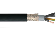 Helukabel 2/0 AWG 4 Cores JZ-600 HMH-C Halogen Free, Extremely Fire Resistant, Oil Resistant 0,6/1 kV Screened EMC-Preferred Type Cable 12904