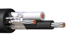 HW109 Instrumentation Cable 600 Volt UL Type TC, 90&deg;C Multiple Conductor Overall Shield FR-EP Insulation CPE Jacket Tinned Copper Conductor - 18 AWG - 2 Conductors