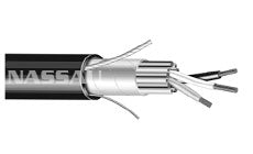 HW114 Thermocouple Extension Cable - 300 Volt UL Type PLTC &amp; ITC, 200&amp;deg;C Single Pair Overall Shield FEP Teflon&amp;reg; Insulation FEP Teflon&amp;reg; Jacket Solid Alloy Conductor - 16 AWG - 1 Pair - E X ANSI Type