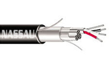 HW120 Instrumentation Cable 600 Volt Type TC-LS, 90°C Single and Multiple Pairs Individual and Overall Shield XLP Insulation Low Smoke Zero Halogen Jacket Tinned Copper Conductors FM Approved - 16 AWG - 4 Pair
