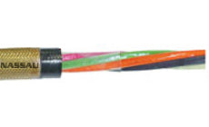 HW274 FIVE CONDUCTOR POWER CABLE 0.6/1kV Armored 110&deg;C Gexol&reg; Insulation - 8 AWG