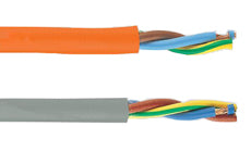 Helukabel 18 AWG 3 Cores H05Z1Z1-F With GN-YE Conductor Halogen-Free Meter Marking Cable 3032X
